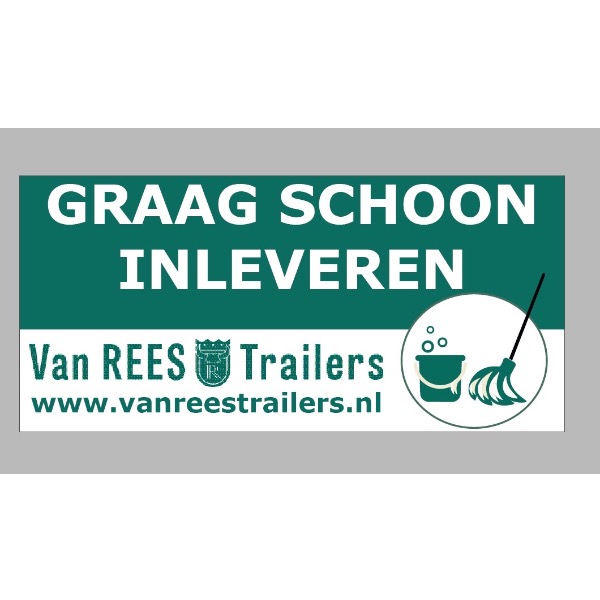 SCHOONMAAK AANHANGER SCHOONMAAK AANHANGER