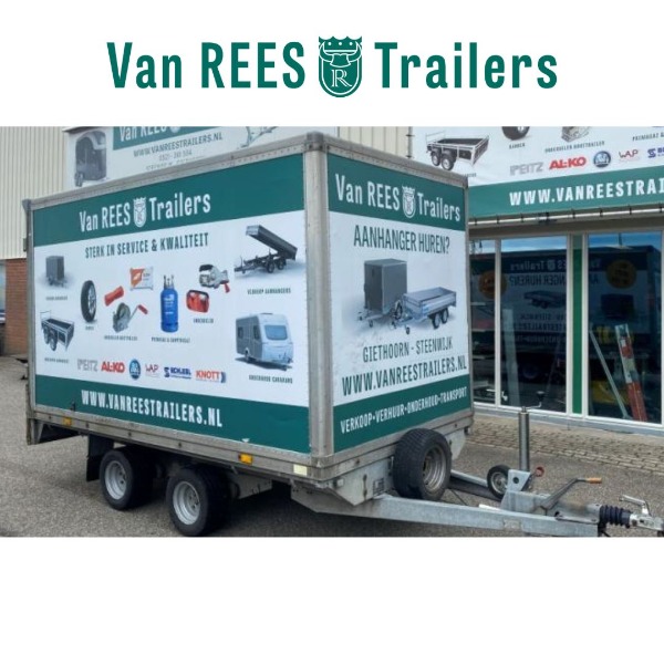 NR 82 SARIS GESLOTEN AANHANGER 2700 KG 330X170X180